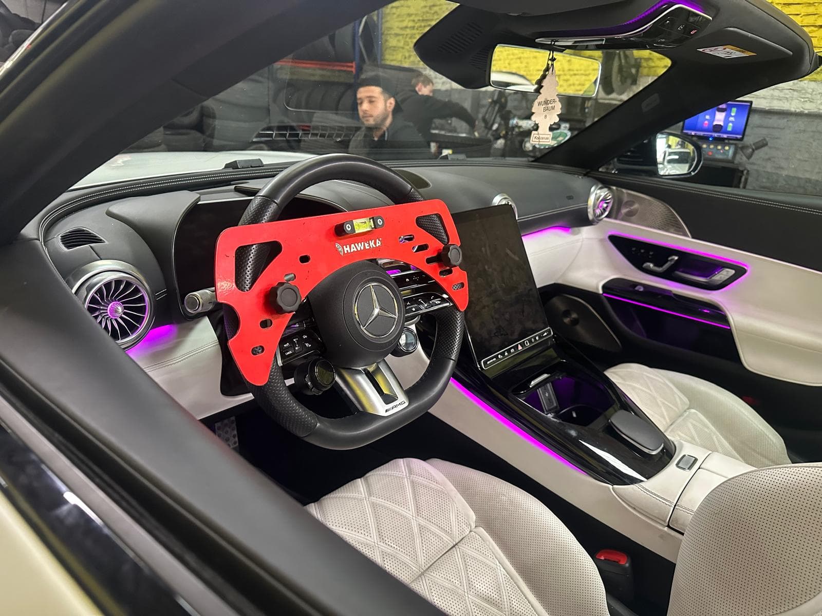 Reglage parallelisme Mercedes equipement Haweka Pneu Station Bethune