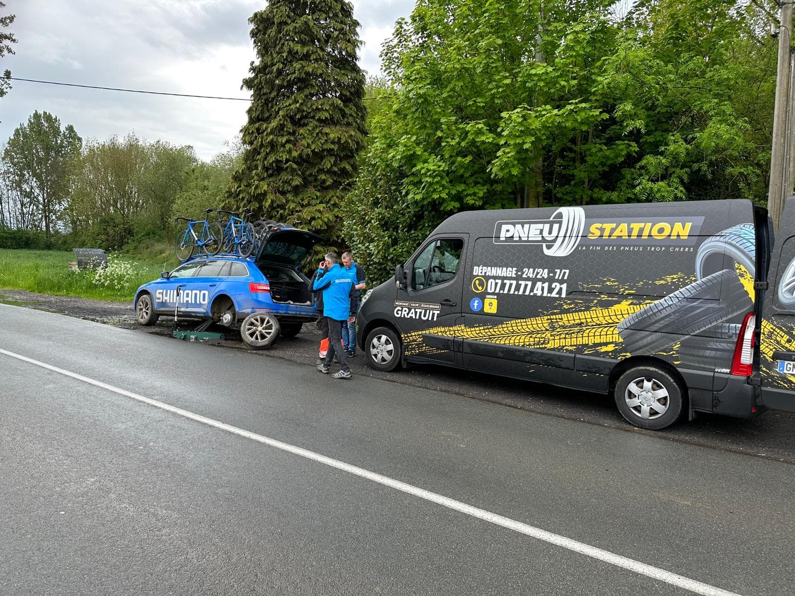 Camionnette depannage Pneu Station intervention mobile 24h/24 Nord-Pas-de-Calais